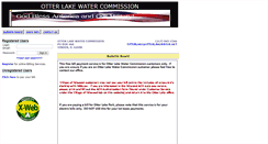 Desktop Screenshot of otterlake.viewmybill.net